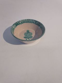 Lebrillo Granada Verde 15x4cms.